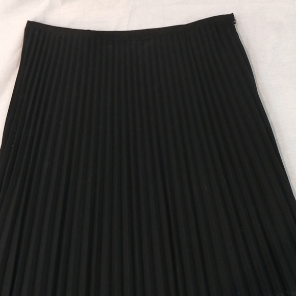 Apostrophe Stretch Black Accordian Skirt w… - Picture 4 of 11